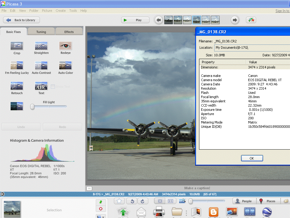EXIF data